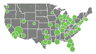 Metro Area Job Automation Potential Map